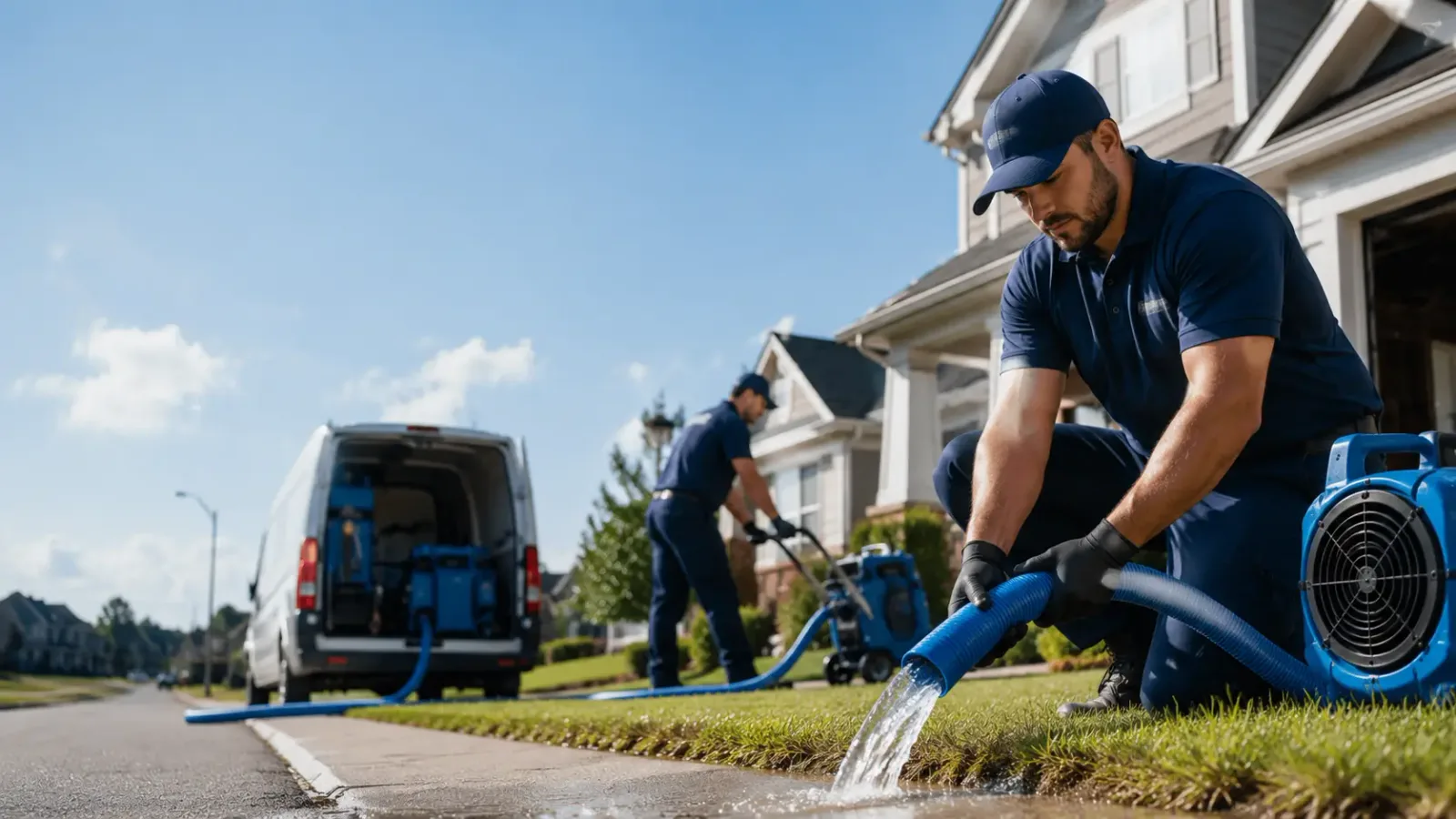 Flood Damage Restoration in Amber, OK